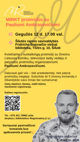 Protmūšis su Pauliumi Ambrazevičiumi 