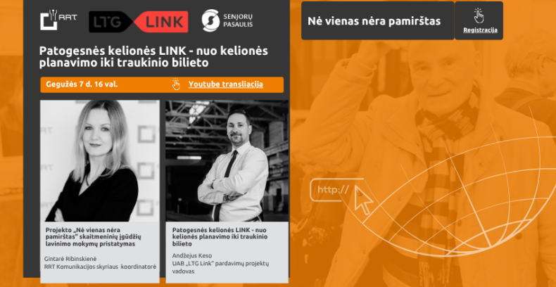 „Nė vienas nėra pamirštas“  ir vėl Jus kviečia į nuotolinę paskaitą