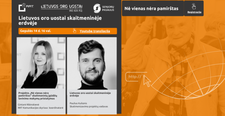 „Nė vienas nėra pamirštas“  ir vėl Jus kviečia į nuotolinę paskaitą