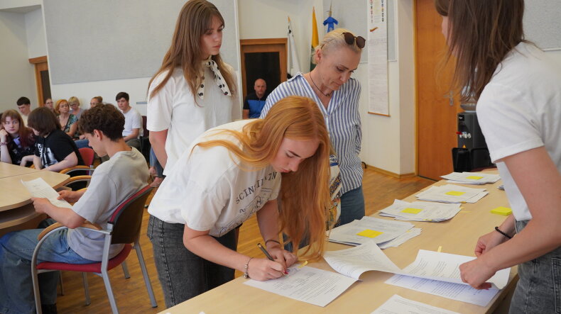 Pradėta įgyvendinti Jaunimo užimtumo vasarą ir integracijos į darbo rinką programa