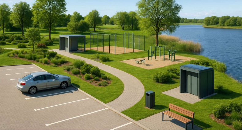 Pradedamas įgyvendinti projektas „ Viešosios infrastruktūros atnaujinimams Žemaičių Naumiesčio...