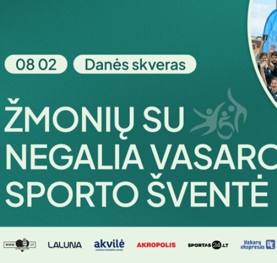 Kviečiame Šilutės krašto žmones su negalia dalyvauti Žmonių su negalia vasaros sporto šventėje