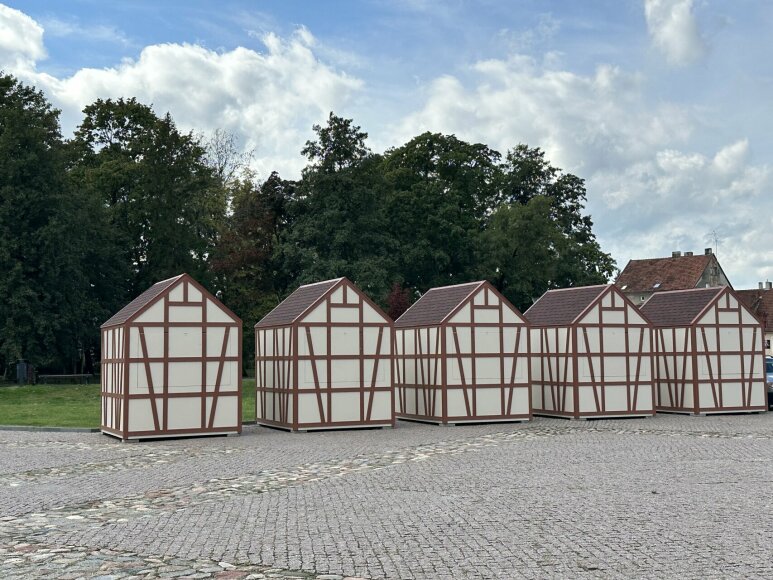 Mobiliojo prekybos paviljono viešas nuomos konkursas