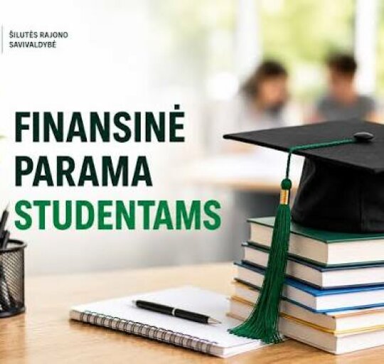 Skelbiamas Studentų rėmimo programos konkursas