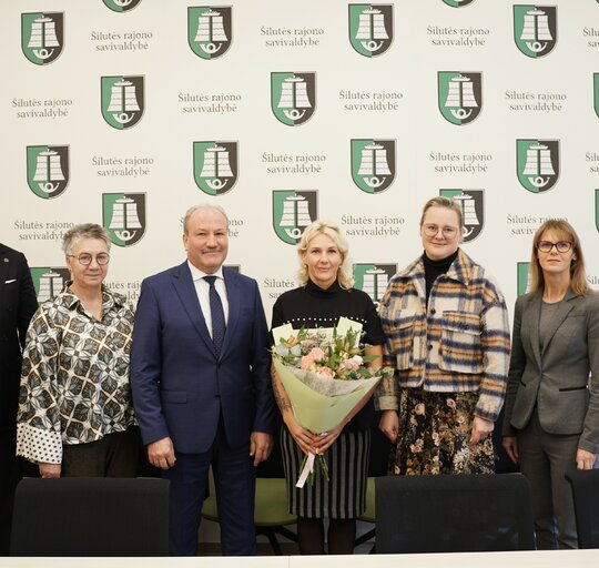 Evelinai Zdanevičienei - Savivaldybės vadovų padėka
