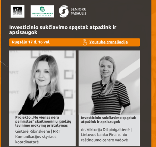 „Nė vienas nėra pamirštas“  ir vėl Jus kviečia į nuotolinę paskaitą