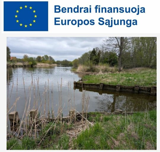 Projektas „Potvynių rizikos mažinimo priemonių įgyvendinimas Skirvytės žiemos, Pakalnės vasaros...