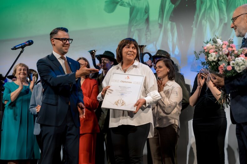 Šilutės kultūros centrui įteikta Kultūros ministerijos premija