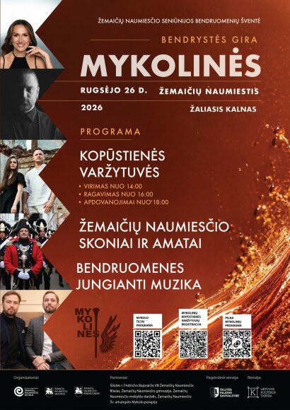 Žemaičių Naumiestis kviečia į Mykolines