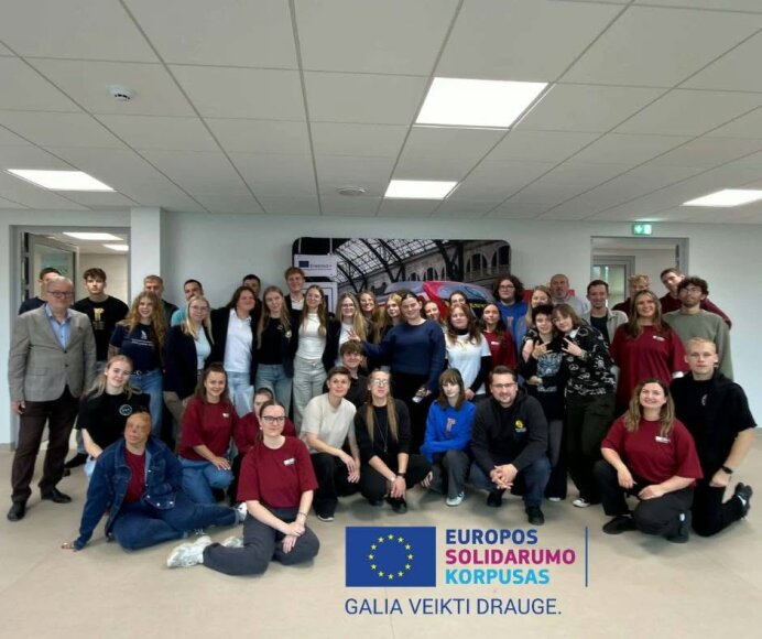 Šilutėje susitiko Europos solidarumo korpuso solidarumo projektų vykdytojai